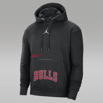 売れ筋商品|||ナイキ カットソー トップス レディース Women's Black Chicago Bulls Courtside Standard Issue Performance Pullover Hoodie Black womens-nike-black-chicago-